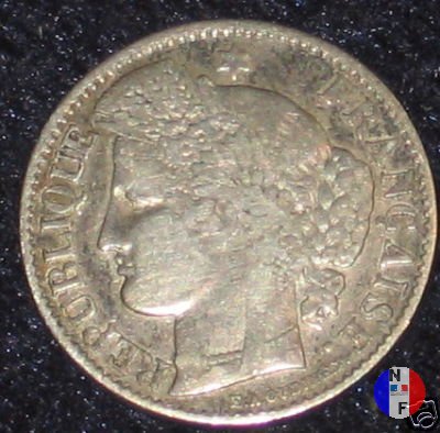 50 centesimi Cerere 1850 (Parigi)