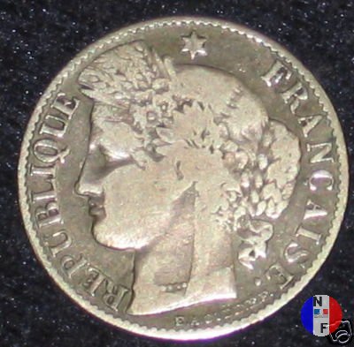 50 centesimi Cerere 1872 (Bordeaux)