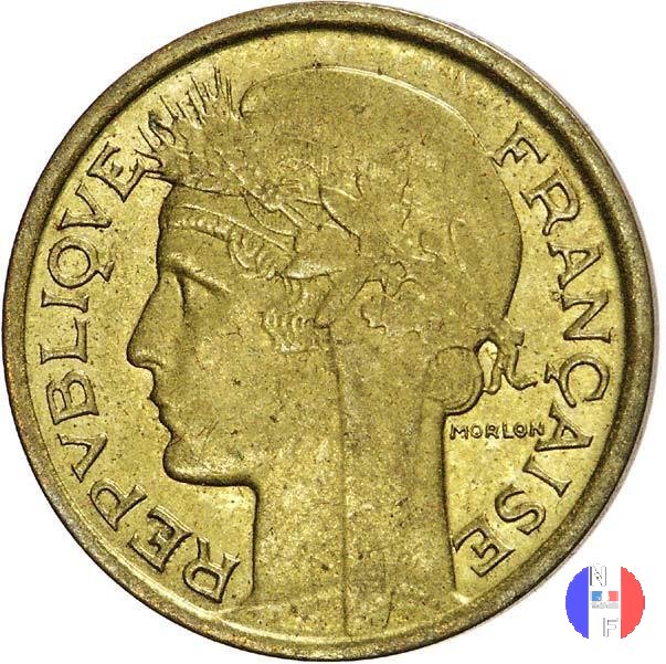 50 centesimi Morlon - bronzo-alluminio 1947 (Parigi)