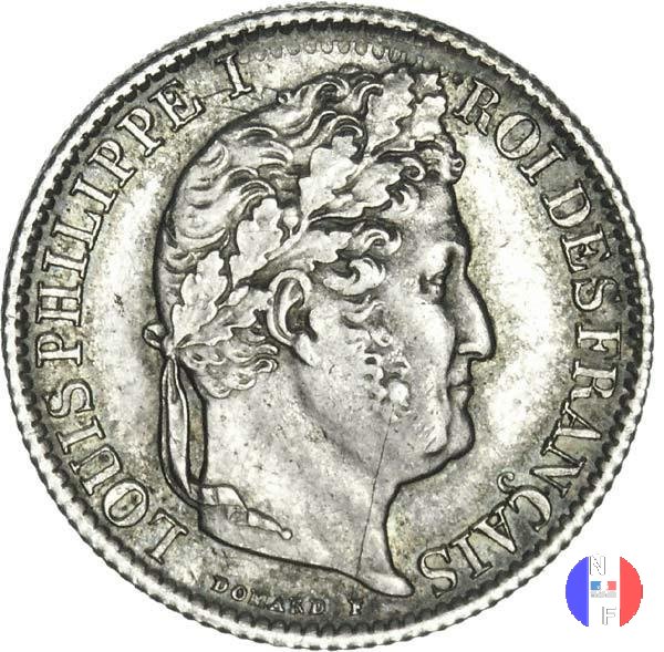 50 centesimi 1845 (Strasburgo)