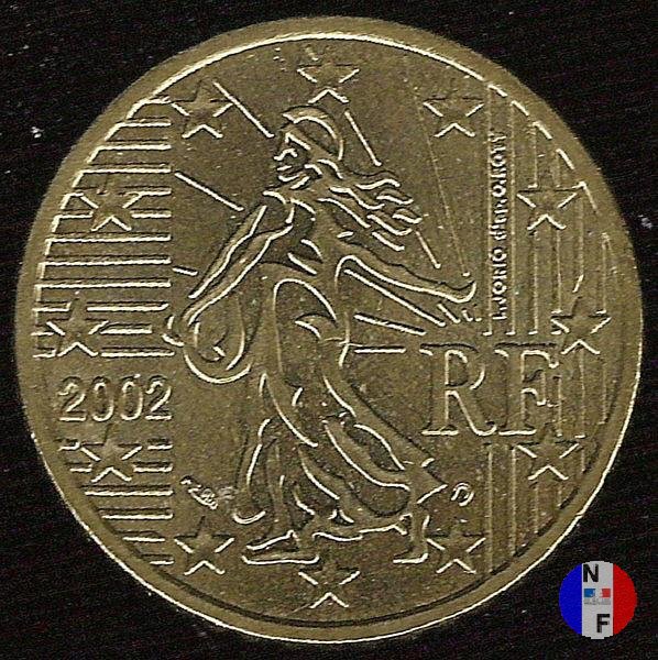 50 centesimi 2002 (Pessac)