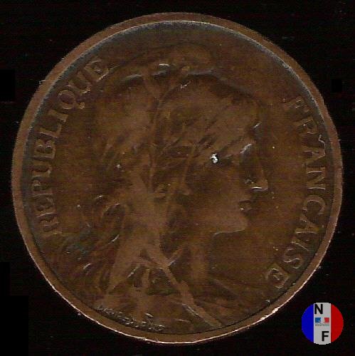 5 centesimi Dupuis 1913 (Parigi)