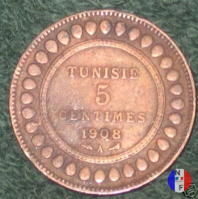 5 centesimi - I tipo 1908 (Parigi)