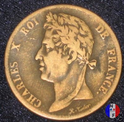 5 centesimi 1827 (La Rochelle)