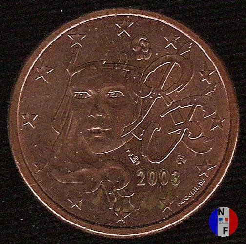 5 centesimi 2003 (Pessac)