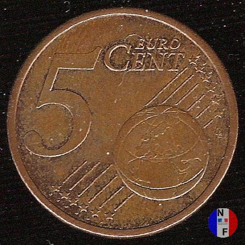 5 centesimi 2005 (Pessac)