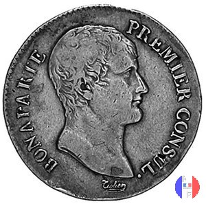 5 franchi Bonaparte 1803-1804 (Perpignan)