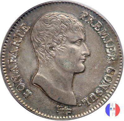 5 franchi Bonaparte 1803-1804 (Lione)