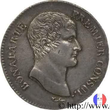 5 franchi Bonaparte 1803-1804 (La Rochelle)