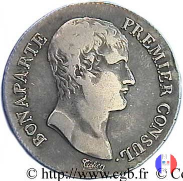 5 franchi Bonaparte 1803-1804 (Rouen)