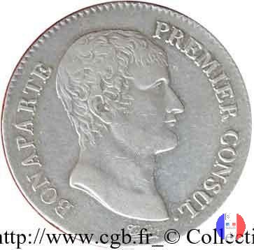 5 franchi Bonaparte 1803-1804 (Limoges)