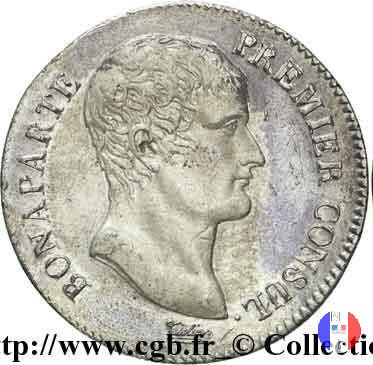 5 franchi Bonaparte 1803 (Perpignan)