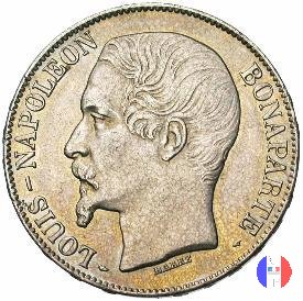 5 franchi Bonaparte 1852 (Parigi)