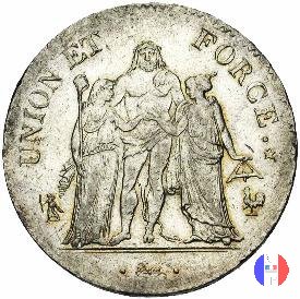 5 franchi Ercole 1802-1803 (Parigi)