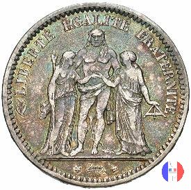 5 franchi Ercole 1870 (Parigi)