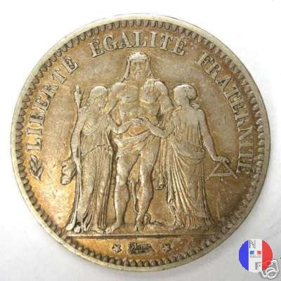 5 franchi Ercole 1871 (Bordeaux)