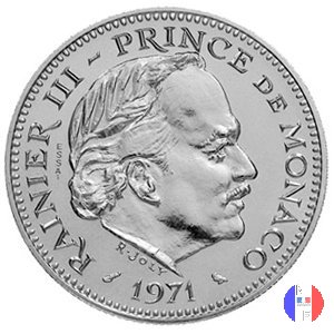 5 franchi - II tipo 1971 (Parigi)