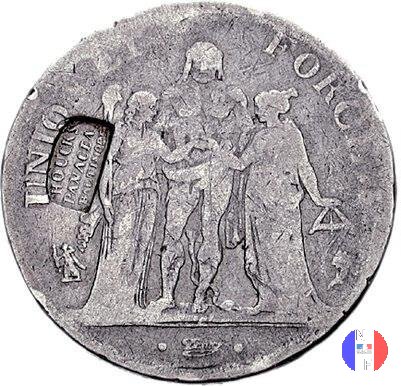 5 franchi 1797-1798 (Parigi)