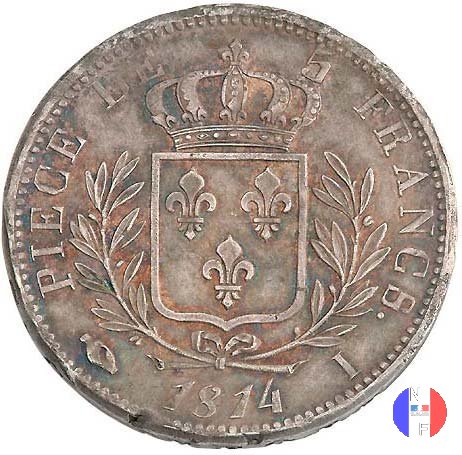 5 franchi 1814 (Limoges)