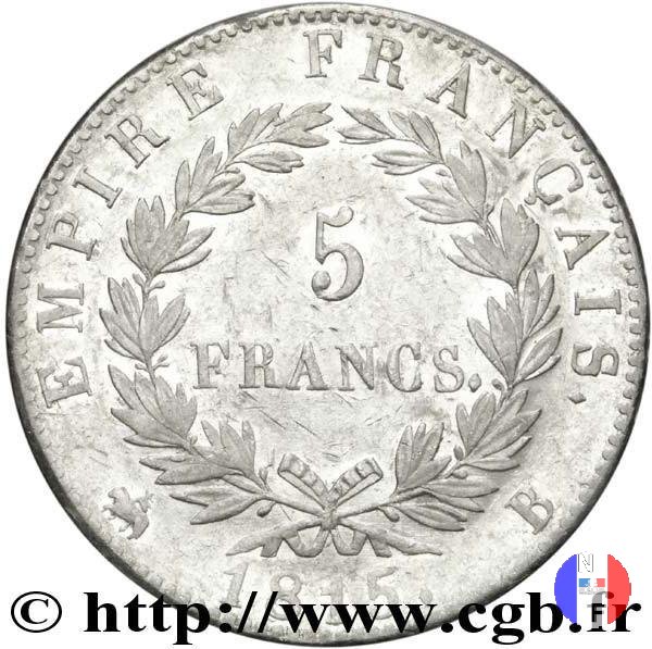 5 franchi 1815 (Rouen)