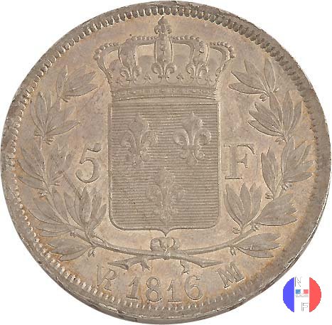 5 franchi 1816 (Marsiglia)