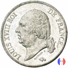 5 franchi 1821 (Parigi)