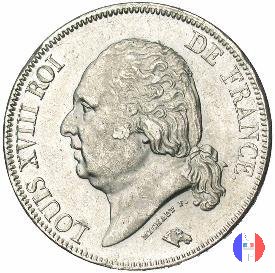 5 franchi 1822 (Lilla)