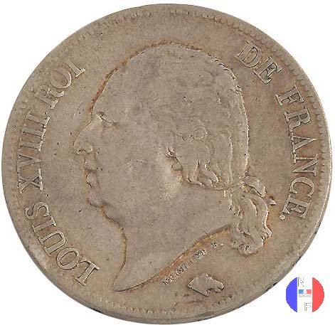 5 franchi 1822 (Limoges)