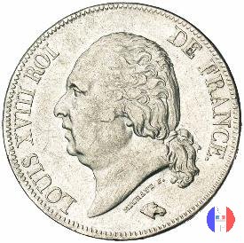 5 franchi 1824 (Parigi)