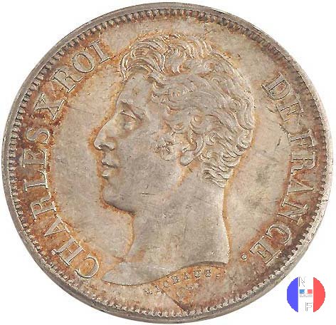 5 franchi 1824 (Parigi)