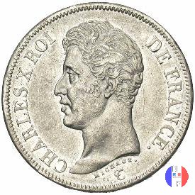 5 franchi 1825 (Parigi)