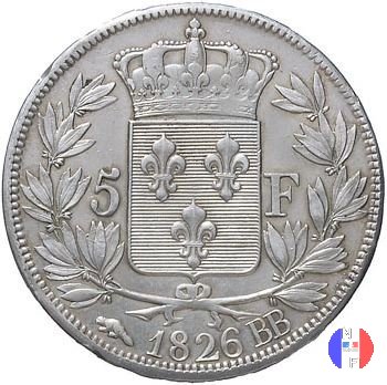 5 franchi 1826 (Strasburgo)