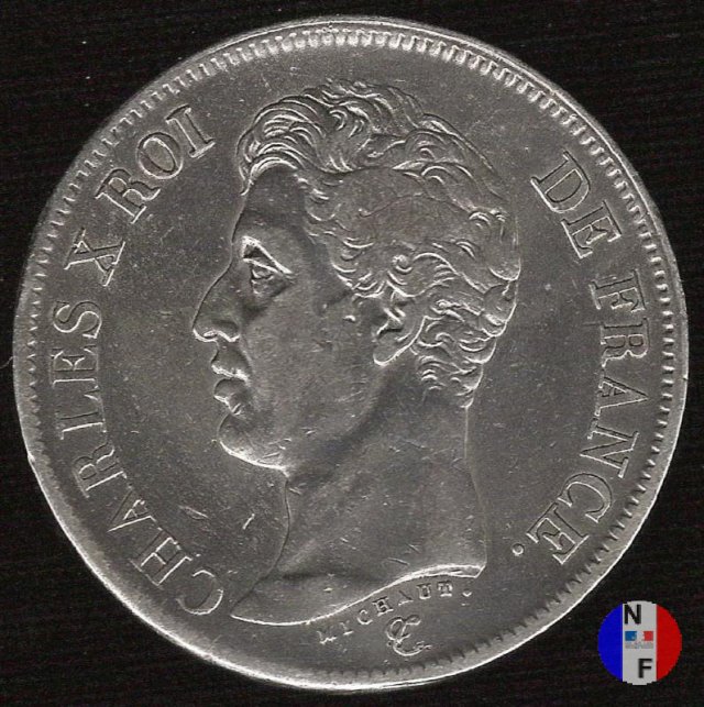 5 franchi 1826 (Marsiglia)