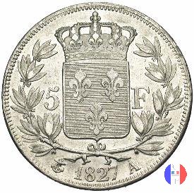 5 franchi 1827 (Parigi)