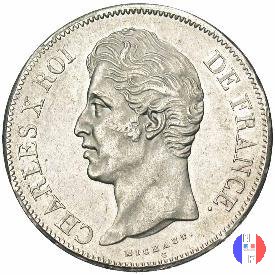 5 franchi 1827 (Lilla)