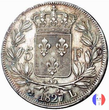 5 franchi 1827 (Bayonne)