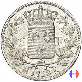 5 franchi 1828 (Bordeaux)