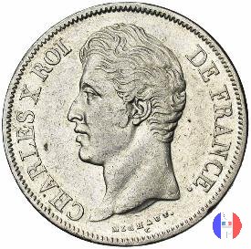 5 franchi 1829 (Nantes)