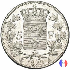 5 franchi 1829 (Parigi)