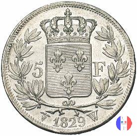 5 franchi 1829 (Lilla)