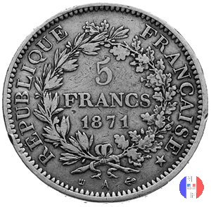 5 franchi 1871 (Parigi)