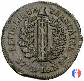 5 sols 1793 (Mayence)