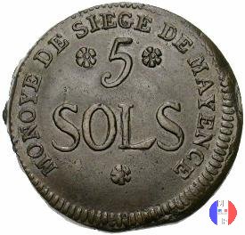 5 sols 1793 (Mayence)