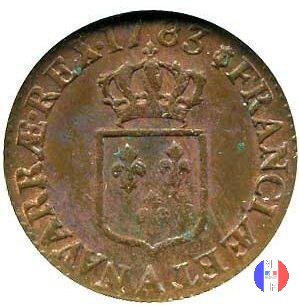 6 deniers (2 liard o 1/2 sol) 1783 (Parigi)