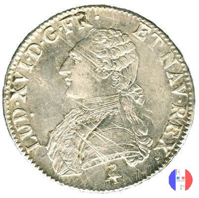 6 livres (scudo) 1784 (Parigi)