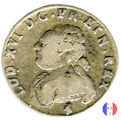 6 sols (1/20 di scudo) 1782 (Parigi)