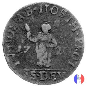 8 denari (dardenna) 1720 (Montecarlo)