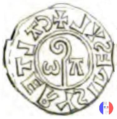 Denaro Presul 1085-1102 (Meaux)