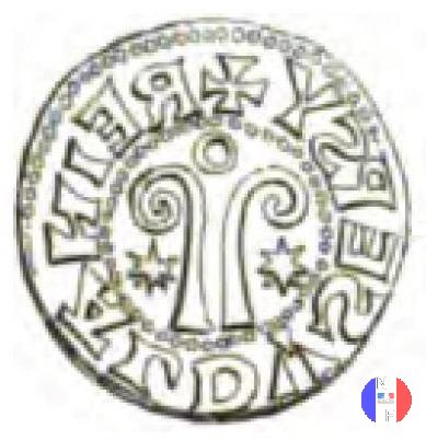 Denaro 1158-1161 (Meaux)