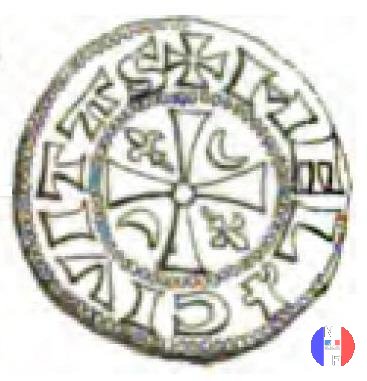 Denaro al profilo 1161-1171 (Meaux)